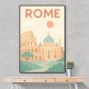 Rome Travel Poster 1 Wall Art