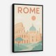 Rome Travel Poster 1 Wall Art