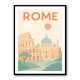 Rome Travel Poster 1 Wall Art