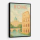 Rome Travel Poster Wall Art