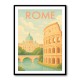 Rome Travel Poster Wall Art