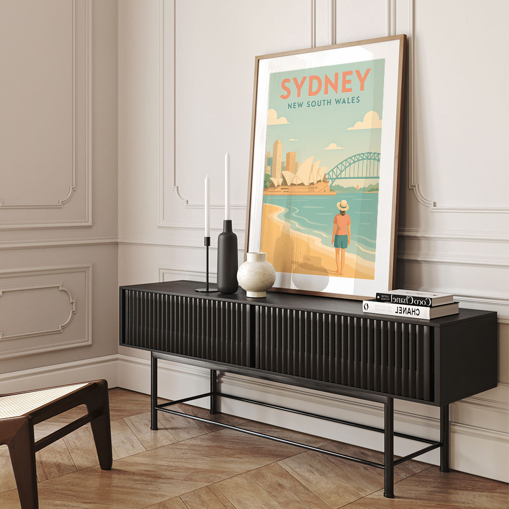 Sydney Travel Poster 6 Wall Art
