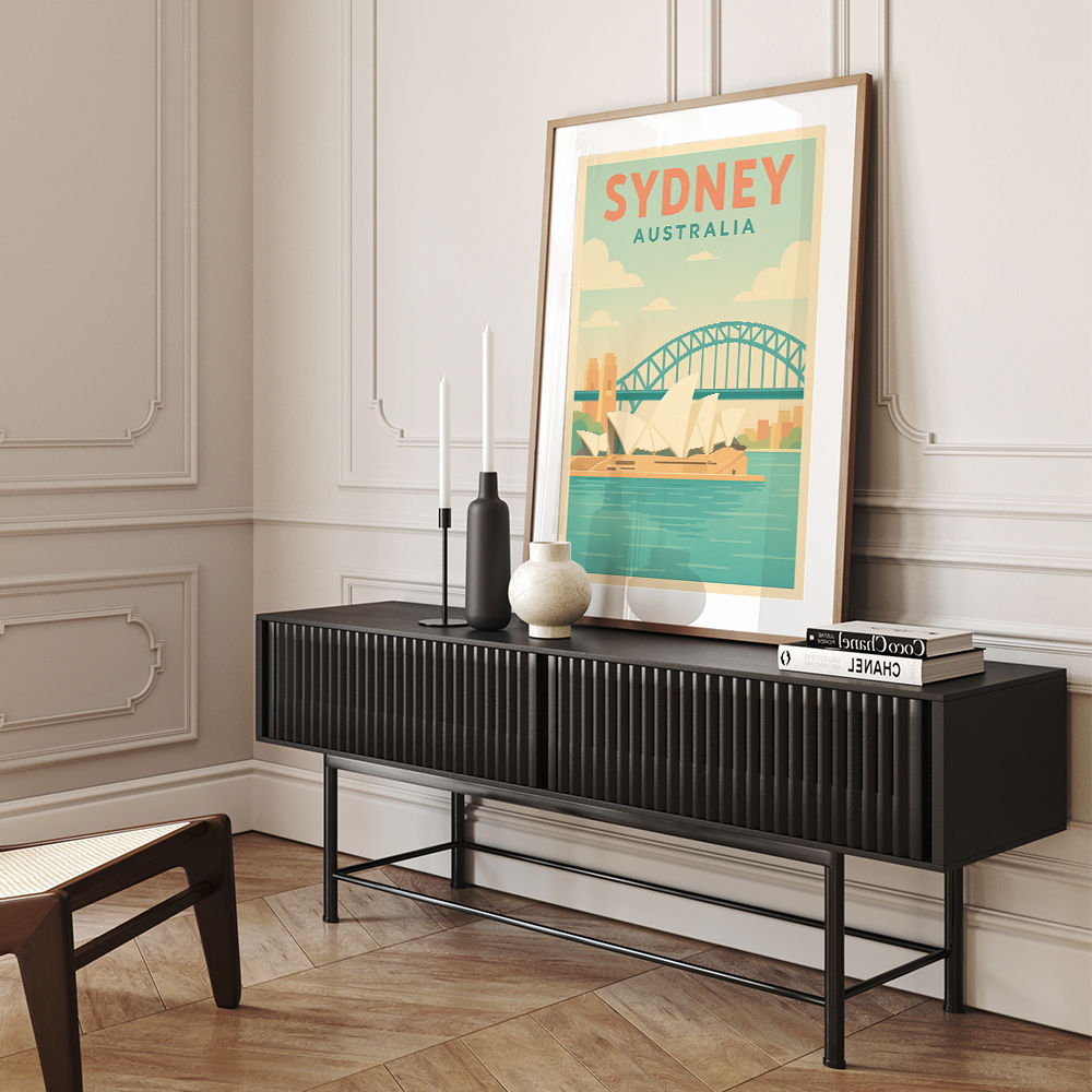 Sydney Travel Poster Wall Art