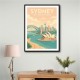 Sydney Travel Poster 5 Wall Art