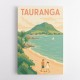 Tauranga Travel Poster 1 Wall Art