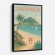 Tauranga Travel Poster Wall Art
