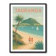 Tauranga Travel Poster Wall Art