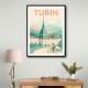 Turin Travel Poster 1 Wall Art