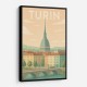 Turin Travel Poster Wall Art