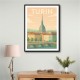 Turin Travel Poster Wall Art