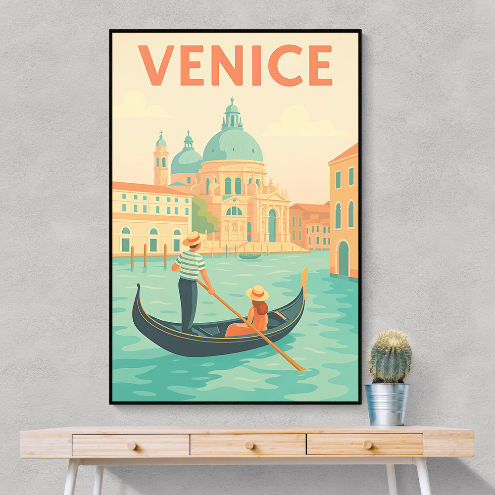 Venice Modern Travel Wall Art