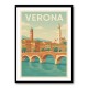 Verona Travel Poster Wall Art