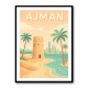 Ajman Travel Poster 1 Wall Art