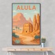 AlUla Travel Poster Wall Art