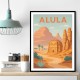AlUla Travel Poster Wall Art