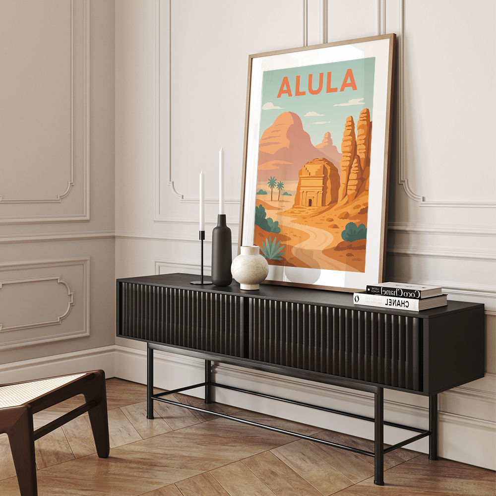 AlUla Travel Poster Wall Art