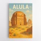 AlUla Travel Poster 1 Wall Art