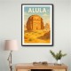 AlUla Travel Poster 1 Wall Art