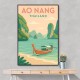Ao Nang Travel Poster 1 Wall Art