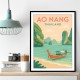 Ao Nang Travel Poster 1 Wall Art