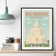 Big Buddha Phuket Thailand Travel Poster Wall Art