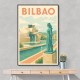 Bilbao Travel Poster 1 Wall Art