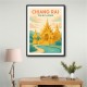 Chiang Rai Thailand Travel Poster 1 Wall Art