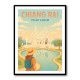 Chiang Rai Thailand Travel Poster Wall Art