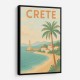 Crete Travel Poster 1 Wall Art