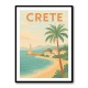 Crete Travel Poster 1 Wall Art
