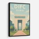 DIFC Dubai Poster 1 Wall Art
