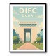 DIFC Dubai Poster 1 Wall Art