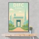 DIFC Dubai Poster Wall Art