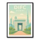 DIFC Dubai Poster Wall Art