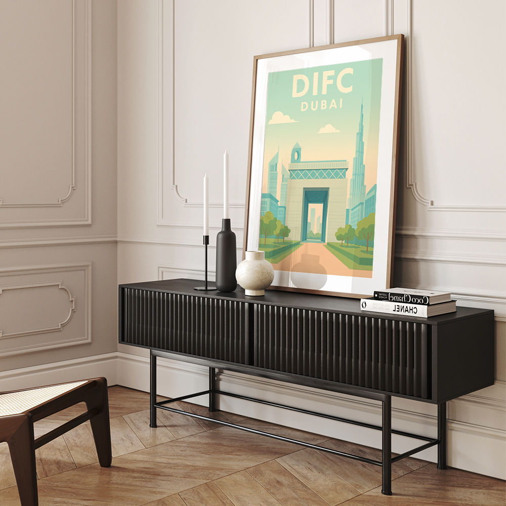 DIFC Dubai Poster Wall Art