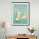 Doha Travel Poster Wall Art
