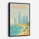 Dubai Modern Travel  Wall Art