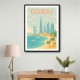 Dubai Modern Travel  Wall Art