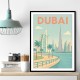 Dubai Modern Travel 1 Wall Art
