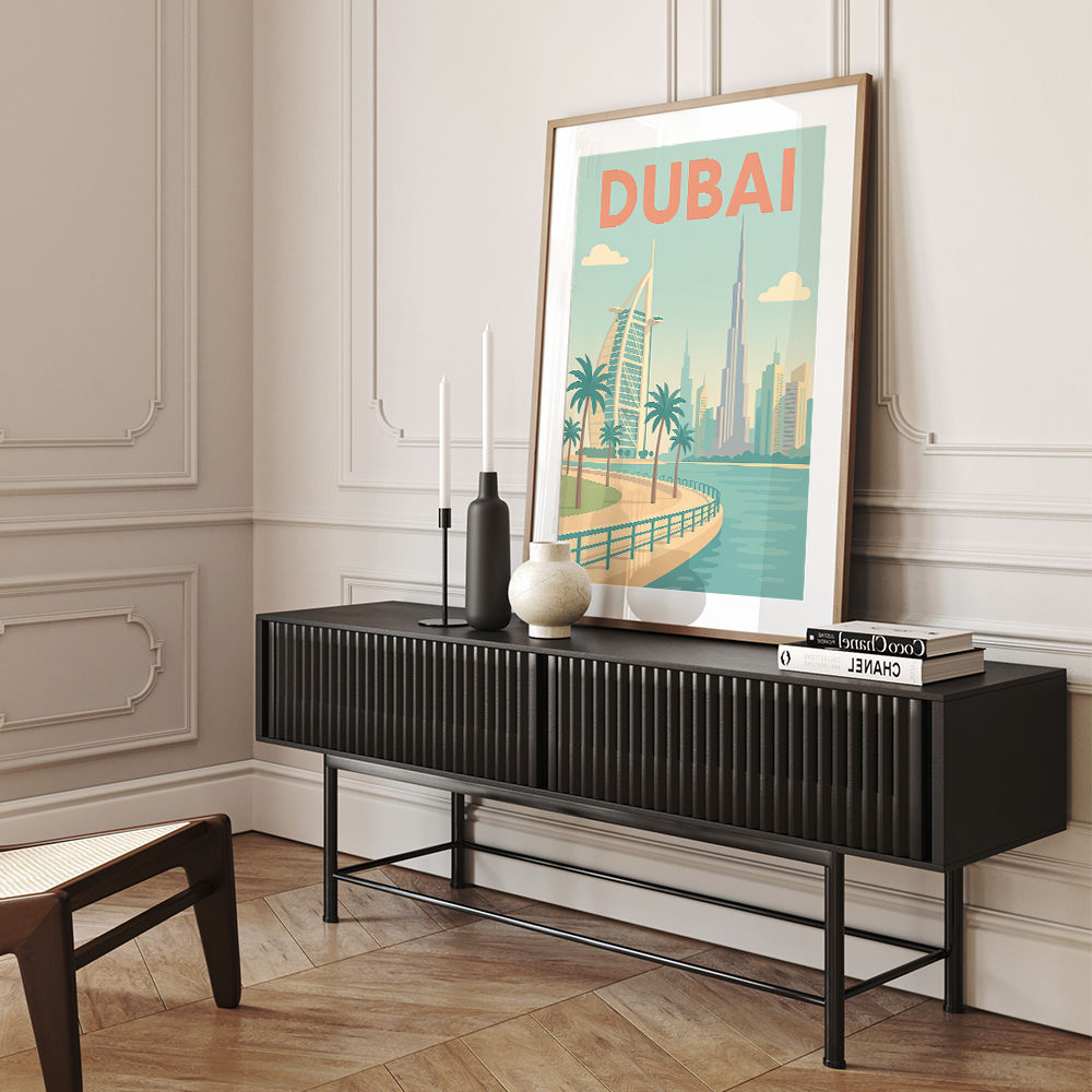 Dubai Modern Travel 1 Wall Art