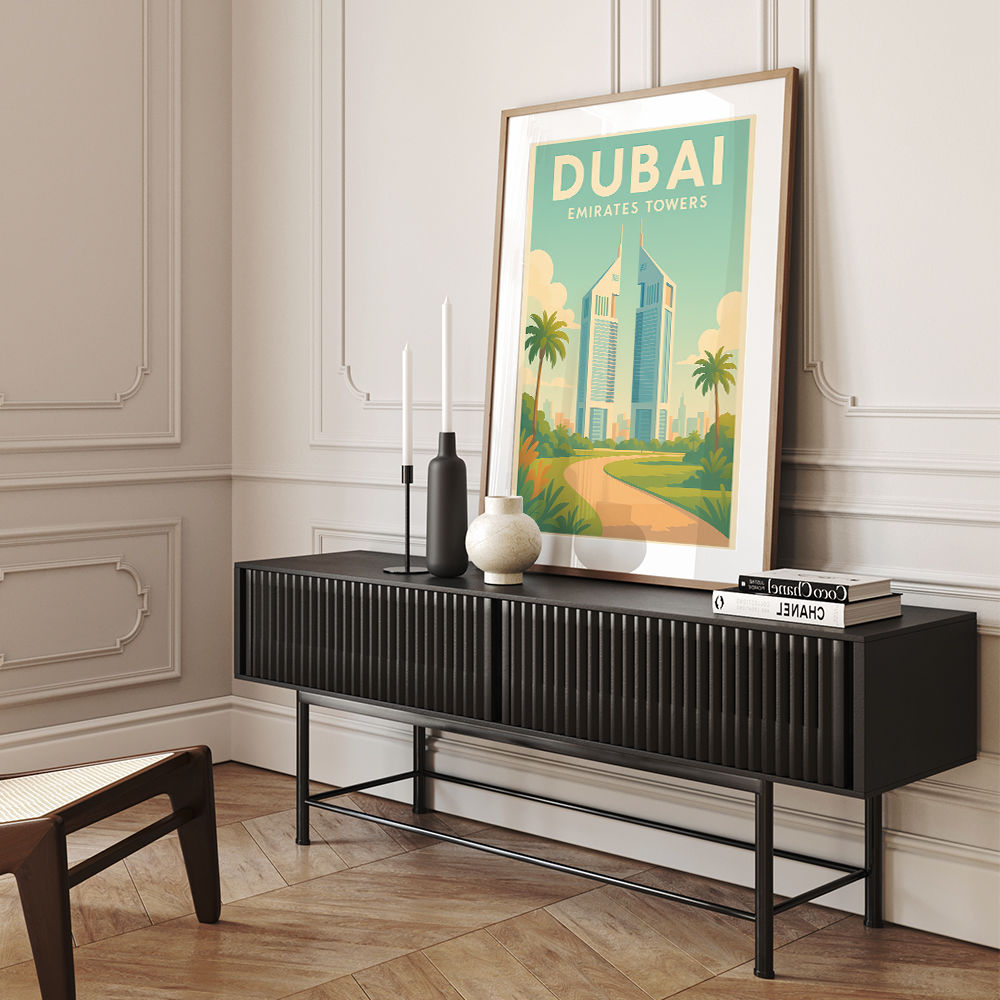 Emirates Towers Poster Wall Art