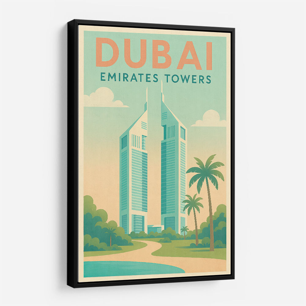 Emirates Towers Poster 1 Wall Art