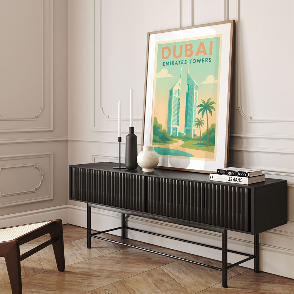 Emirates Towers Poster 1 Wall Art