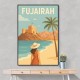 Fujairah Travel Poster Wall Art