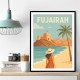 Fujairah Travel Poster Wall Art