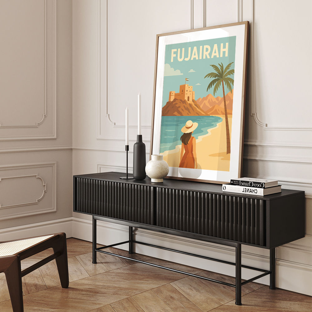 Fujairah Travel Poster Wall Art