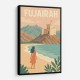 Fujairah Travel Poster1 Wall Art