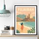 Fujairah Travel Poster1 Wall Art