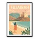 Fujairah Travel Poster1 Wall Art