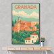 Granada Travel Poster 1 Wall Art